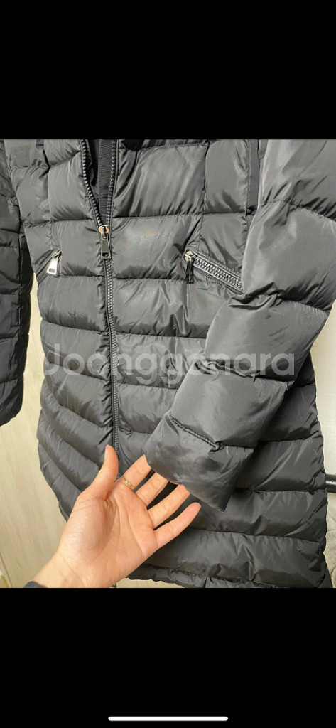 21FW 몽클레어 플라메뜨 블랙 사이즈0 팝니다.--5