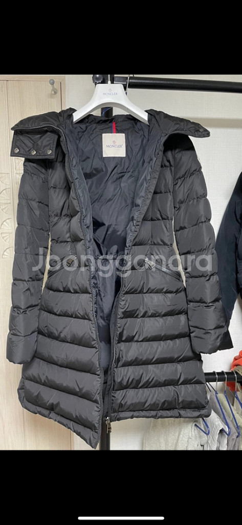 21FW 몽클레어 플라메뜨 블랙 사이즈0 팝니다.--3