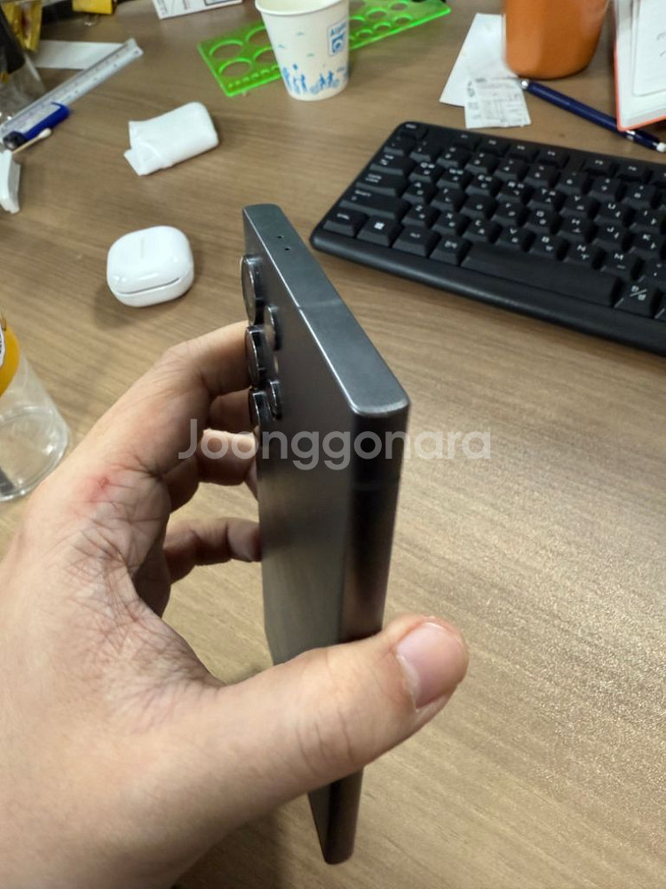 갤럭시 울트라24 티타늄블랙 256gb--4