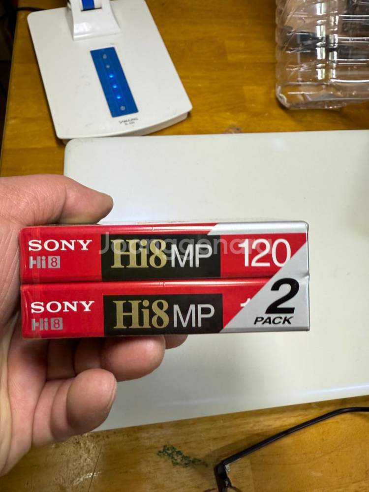 소니 8mm테이프 Hi8 MP120,2개.미개봉,비디오--1
