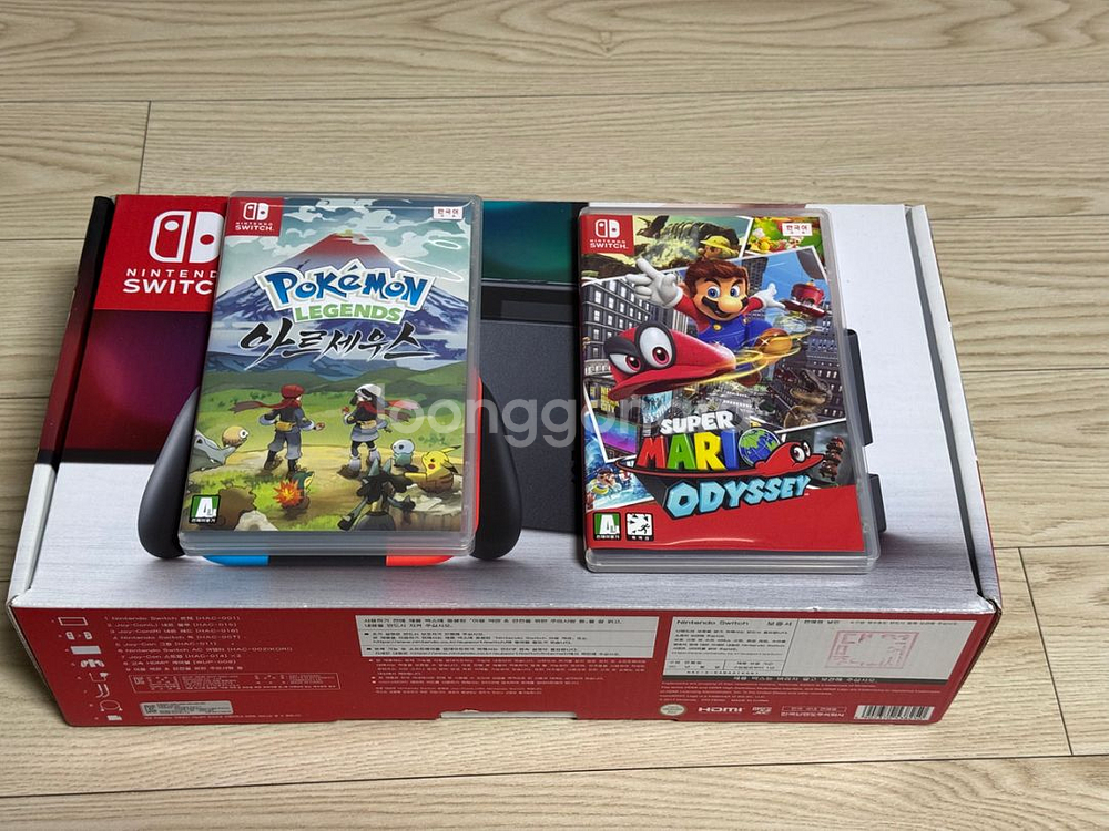 Nintendo Switch 닌텐도 스위치 + 패드2--1