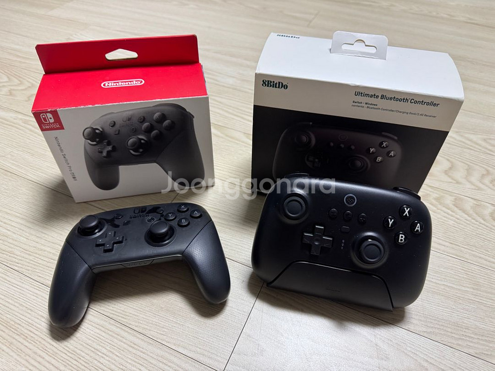 Nintendo Switch 닌텐도 스위치 + 패드2--2