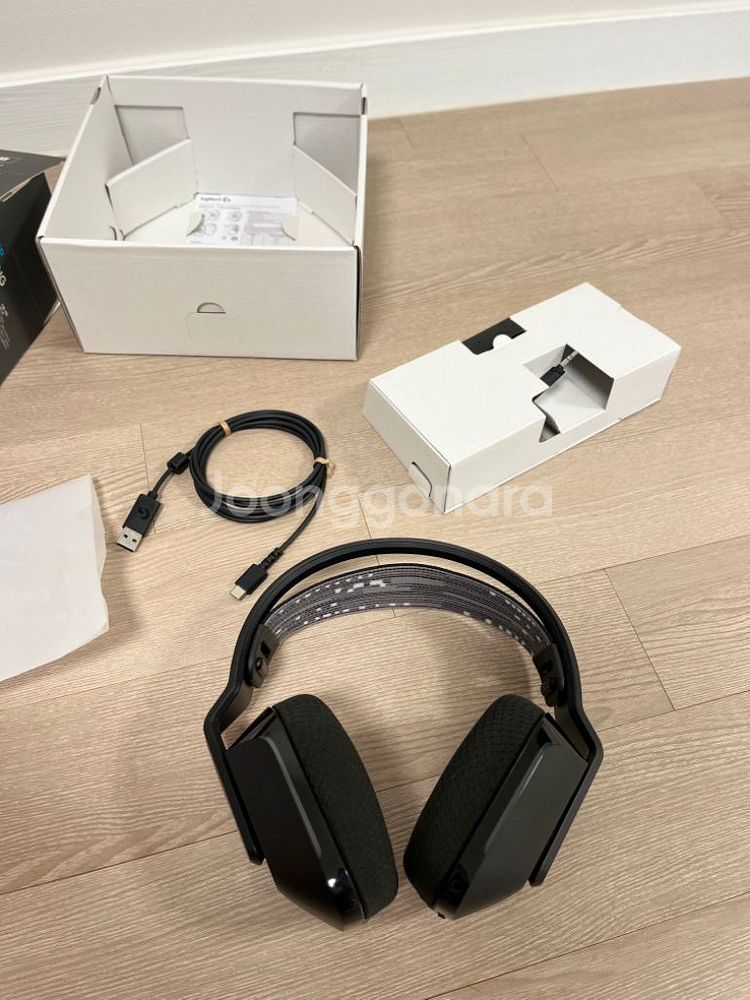 로지텍 G733 무선 게이밍 헤드셋 풀박스--3