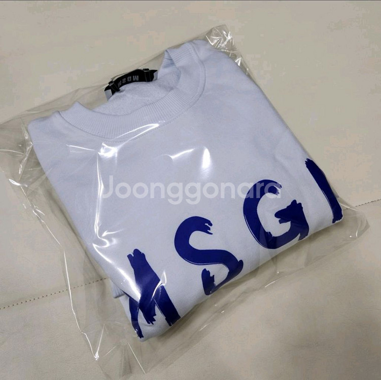 정품 엠에스지엠 MSGM 남성 맨투맨 티셔츠 100--1