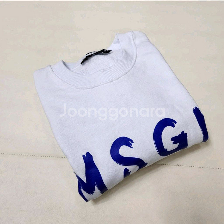 정품 엠에스지엠 MSGM 남성 맨투맨 티셔츠 100--2