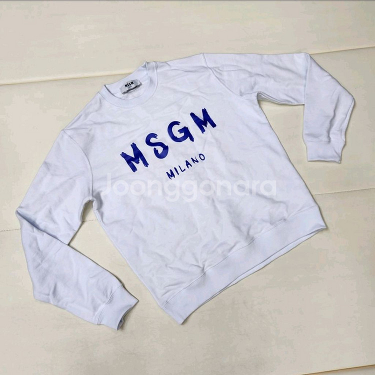 정품 엠에스지엠 MSGM 남성 맨투맨 티셔츠 100--3