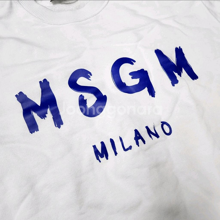 정품 엠에스지엠 MSGM 남성 맨투맨 티셔츠 100--6