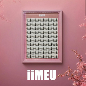 iiMEU 노글루 속눈썹 No.3 (12 mm)