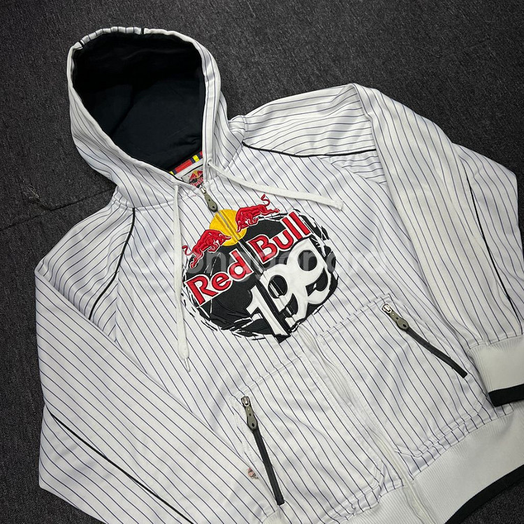 Fox Racing X 레드불 후드집업--1