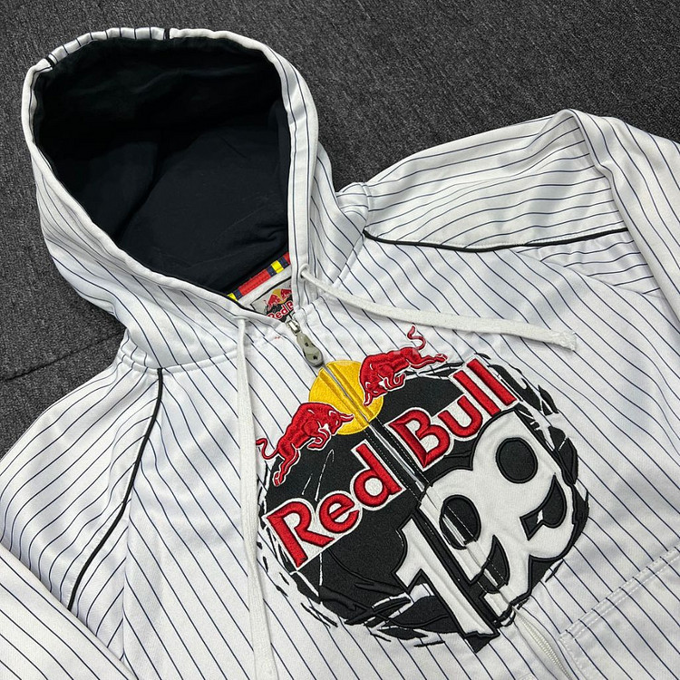 Fox Racing X 레드불 후드집업--3