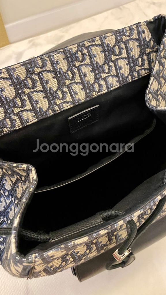 디올)정품 새들 백팩--6