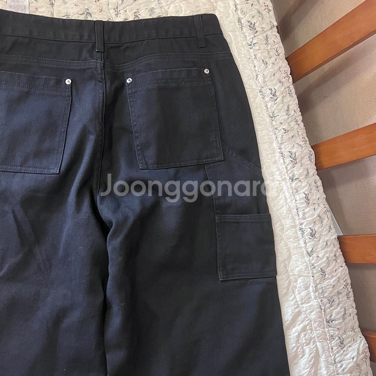 네고O [L] 트래블 카펜터 데님팬츠 블랙--5