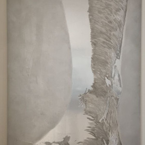 고헌 작가의 알루미늄 그라인딩 작품