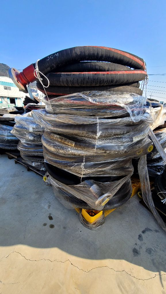 고압호스.에어호스.준설용슬리브호스 이미지