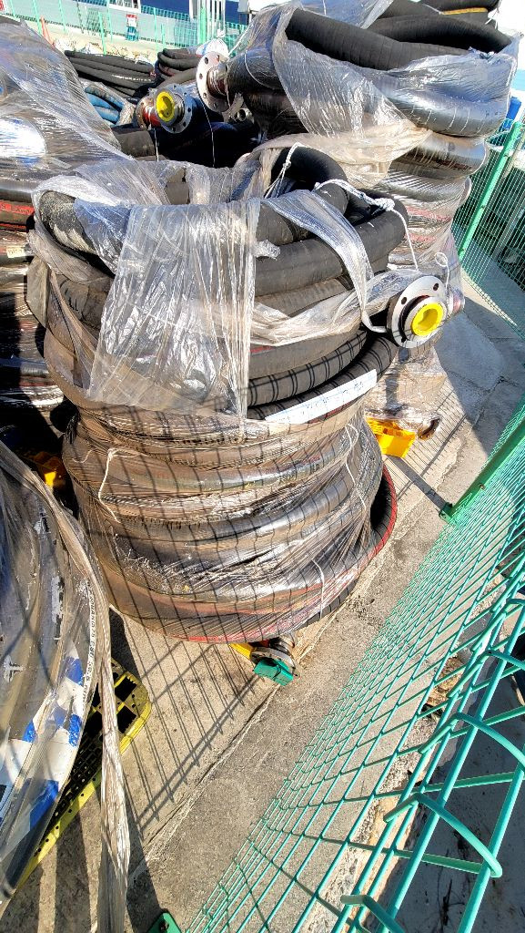 고압호스.에어호스.준설용슬리브호스 이미지