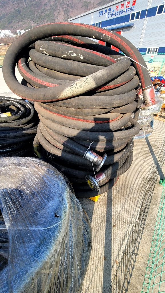 고압호스.에어호스.준설용슬리브호스 이미지