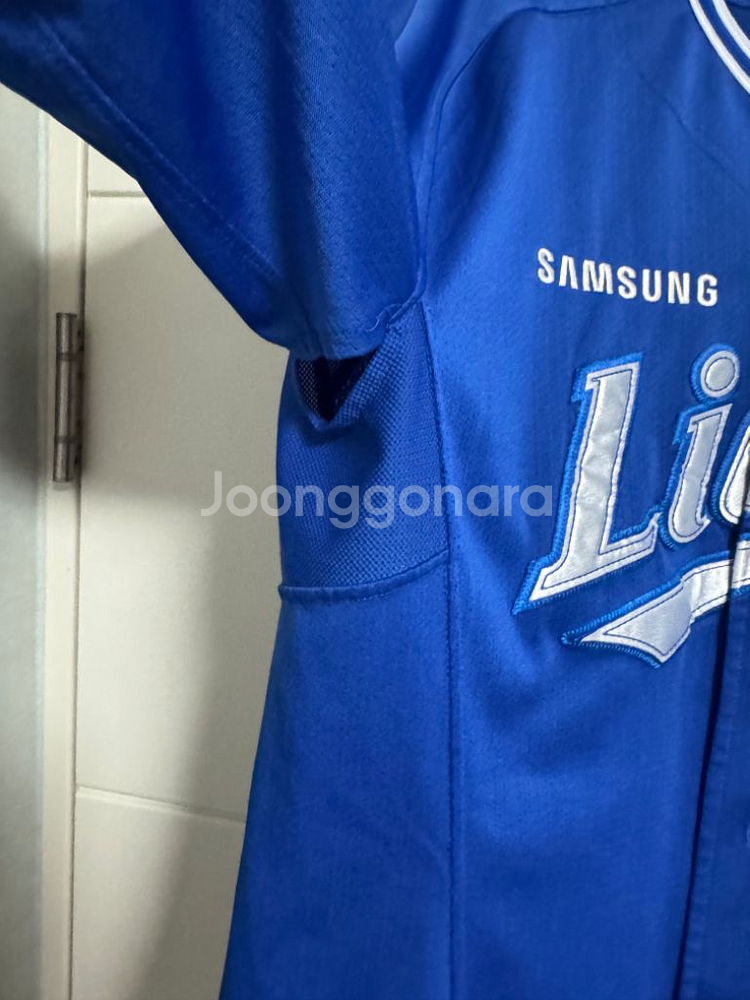 삼성라이온즈 어웨이 언더아머 유니폼--2