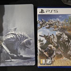 몬스터헌터 와일즈 ps5 (스틸북+코드미사용)