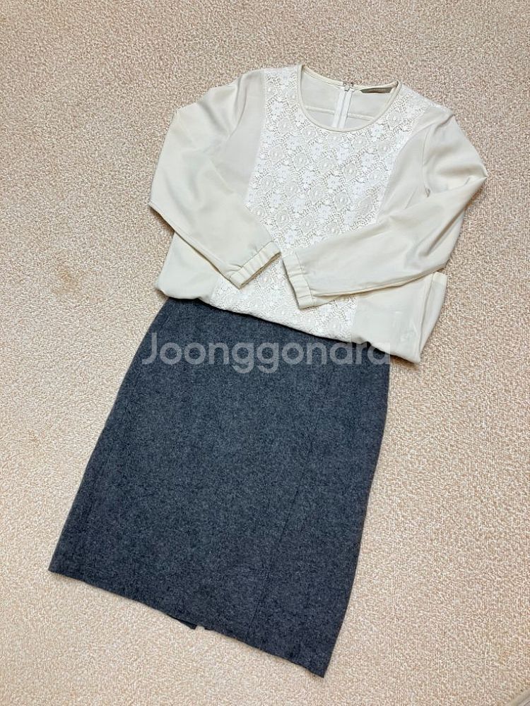 봄맞이 여성스러운 레이스 블라우스 올앤썬드리--9