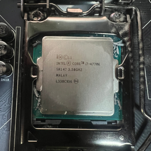 기가바이트 LGA1150 메인보드 i7-4770K