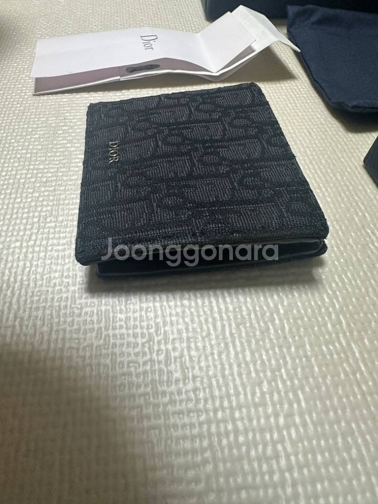 디올 정품 반지갑 풀구성--2