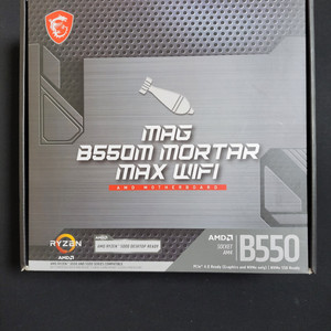 컴퓨터 메인보드 MSI B550M MORTAR WIFI