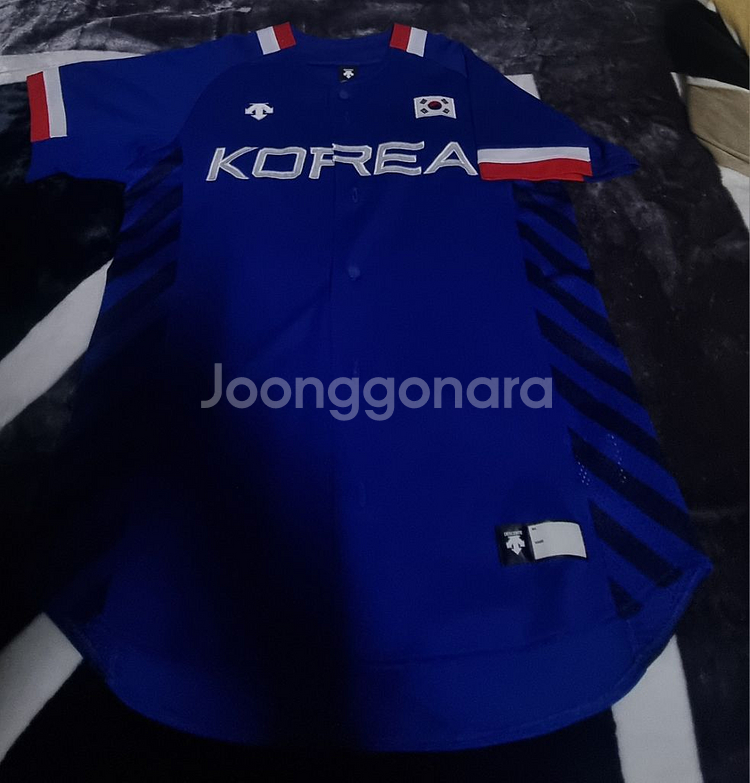 [일괄판매] 아시안 게임 박병호 선수 유니폼 및 모자--1