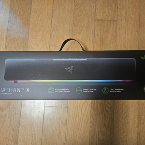 Razer Leviathan V2 X 사운드바(레이저