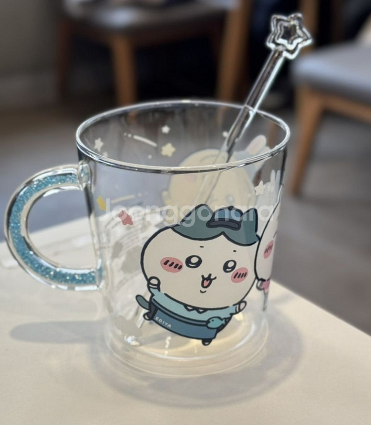 먼작귀 콜라보 MD 워터볼키링 파우치 머그컵 쿠션--3