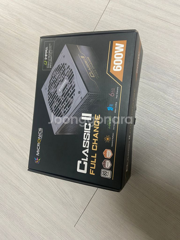 마이크로닉스 Classic II 600W 파워 풀체인지--0