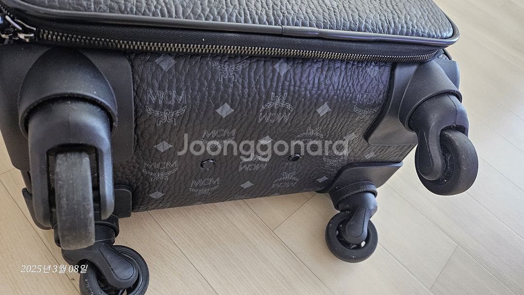 MCM 정품 기내용 캐리어 / 보증서있음--4