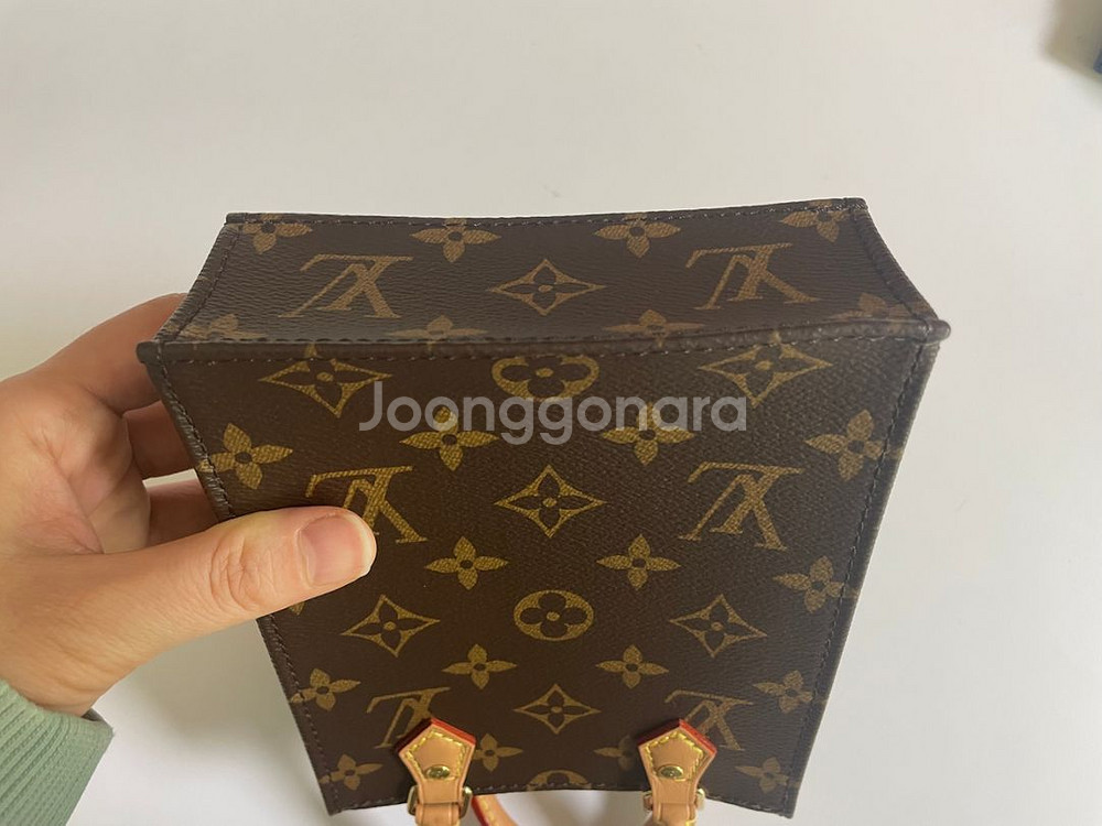 루이비통 쁘띠삭 플라 모노그램--3