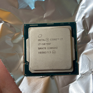 인텔 코어 i7 10700f cpu 팝니다