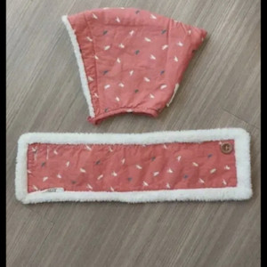 스네피코튼 털모자/워머 세트(2가지)