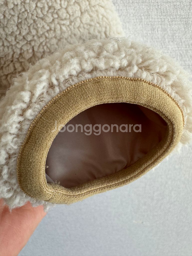 뉴발란스키즈 주니어뽀글이 후리스자켓 150&130--8