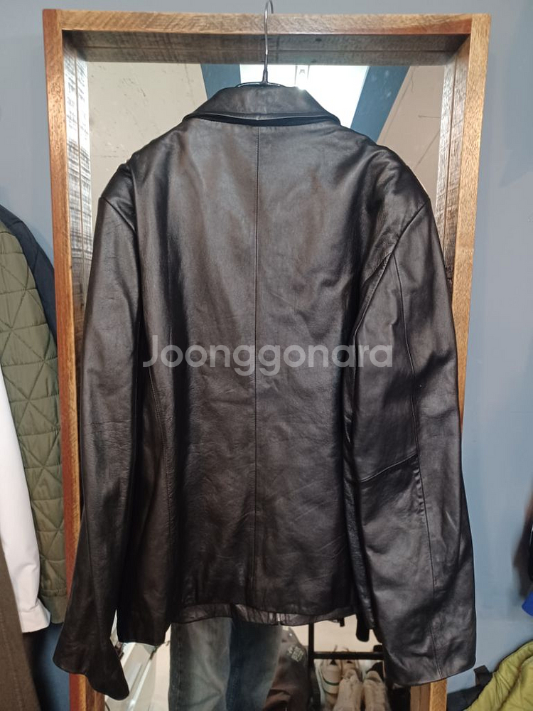 lee 올드스쿨 90s 양가죽 자켓 L--1