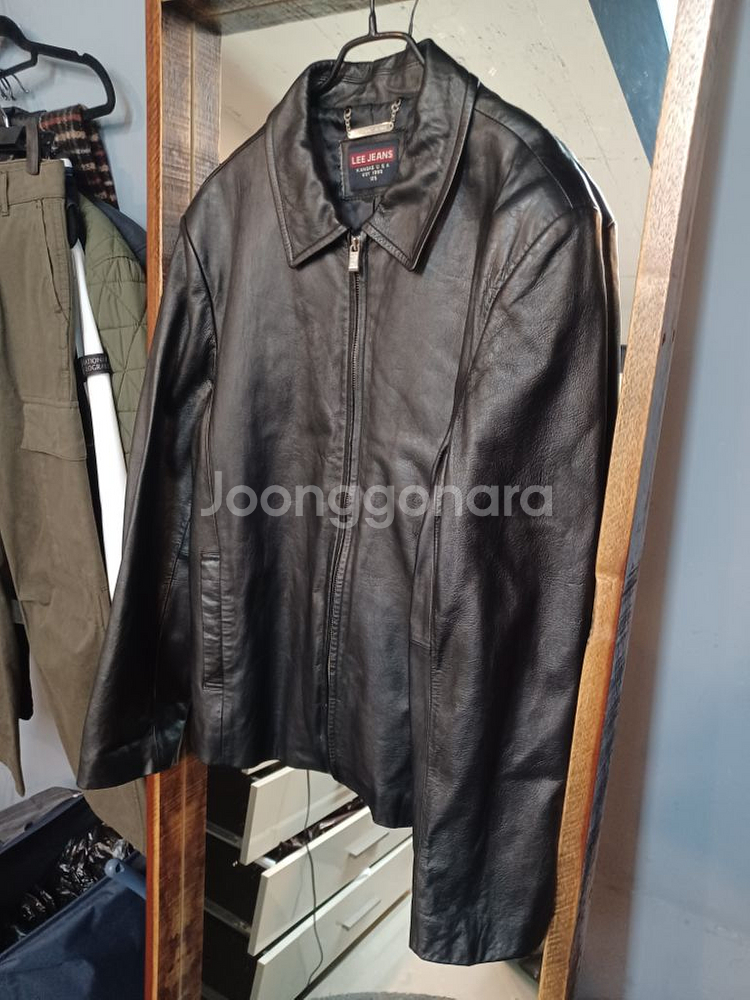 lee 올드스쿨 90s 양가죽 자켓 L--7