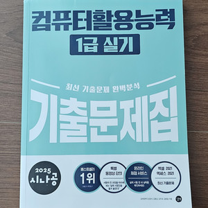 2025 시나공 컴퓨터활용능력(컴활) 1급 실기 기출