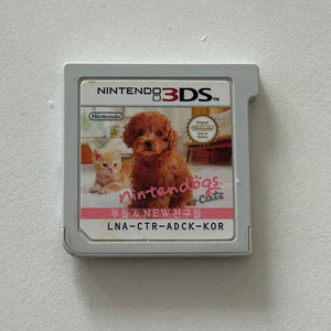닌텐도3ds 닌텐독스+캣츠 푸들