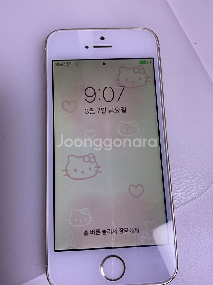 아이폰 se1 골드 팝니다--1