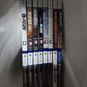 ps5)타이틀 gta5,콜오브듀티,스파이더맨,라오어 등