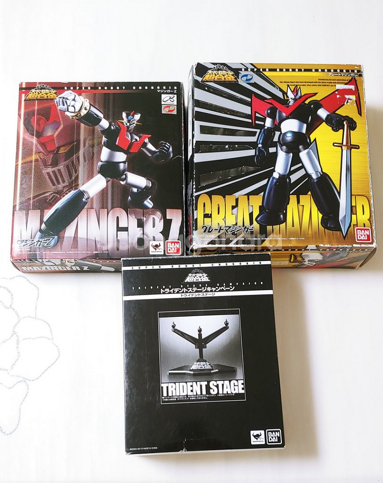 슈로초 마징가 그레이트마징가 트라이던트 3종세트--0