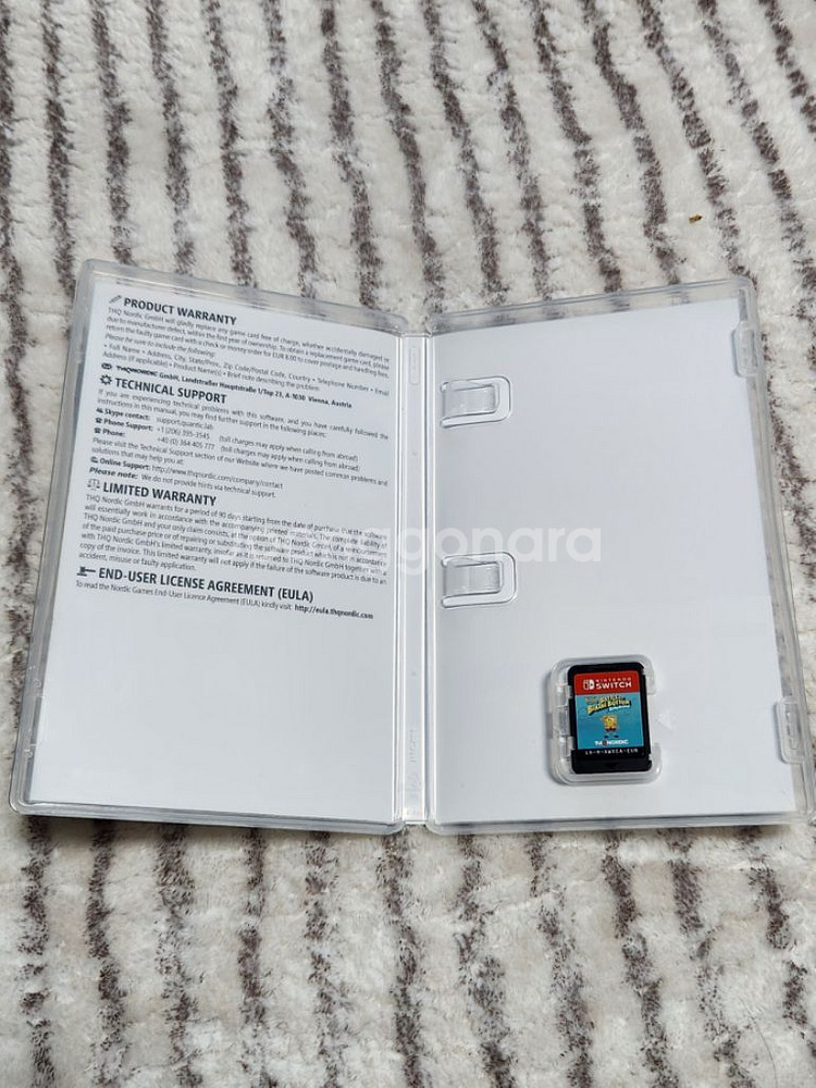 (닌텐도스위치) 스폰지밥 스펀지밥 비키니시티의 전쟁--1