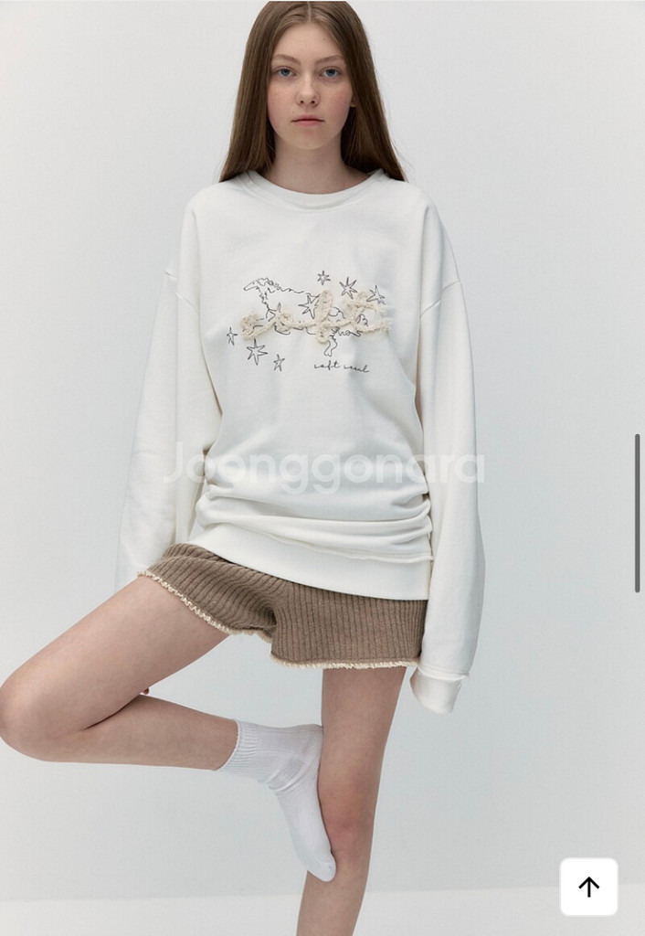 SOFT소프트서울 컷오프 스웻셔츠--3