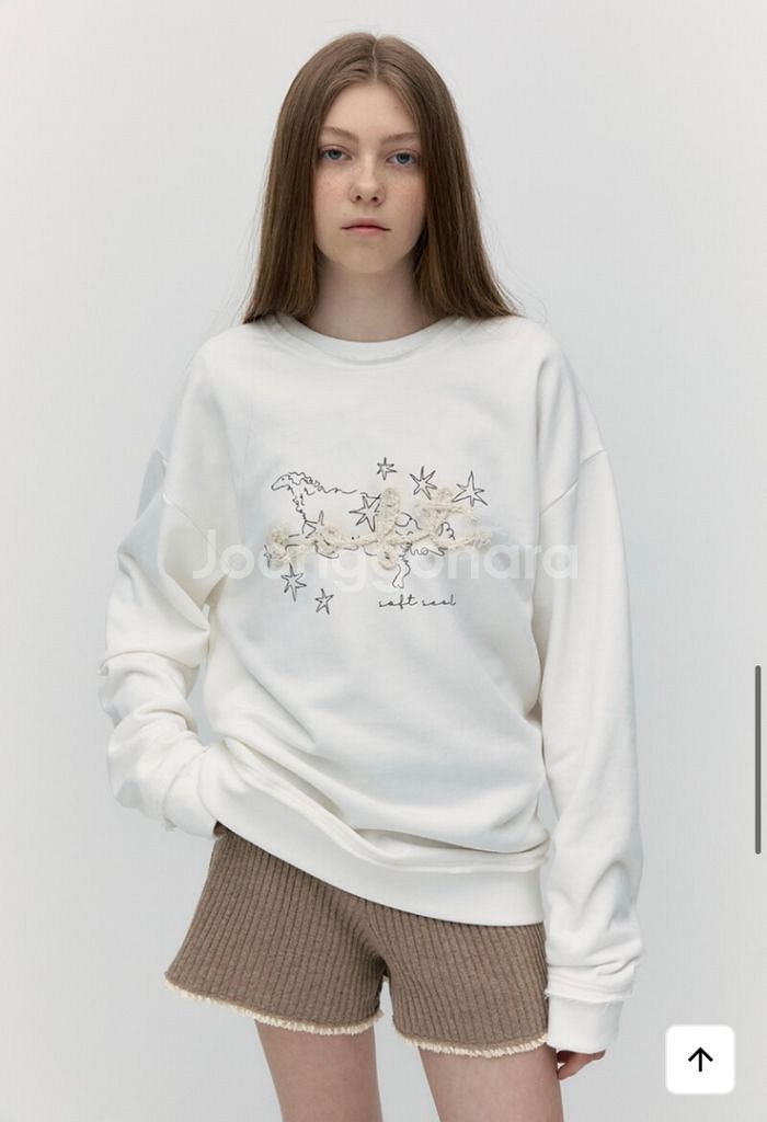 SOFT소프트서울 컷오프 스웻셔츠--4