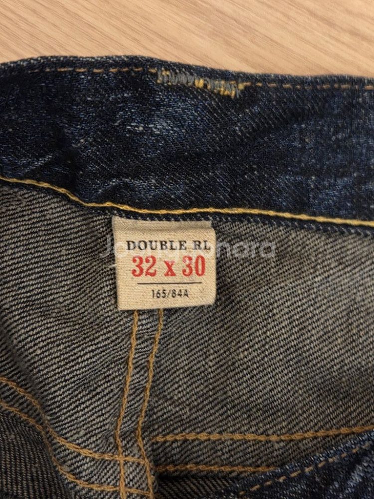 RRL 슬림핏 셀비지진 3230--4