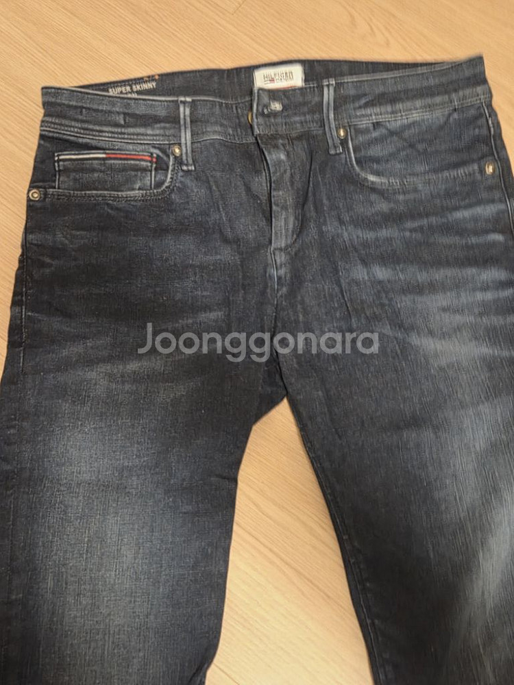 힐피거 데님 청바지 스키니 스판 32x32--2