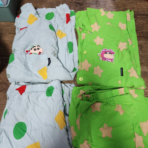 크레욘 신짱 잠옷 2벌 100/105