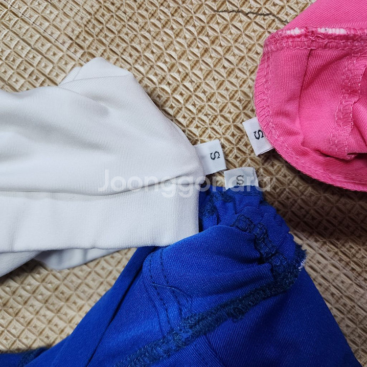 폴웨어 르니끄 하이웨스트(분홍+파랑)+트라이앵글홀터(화--4