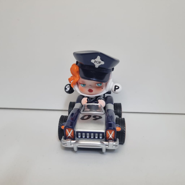 팝마트 슈퍼트랙 스컬판다 낡은 경찰차 (박스,카드 없음) 이미지